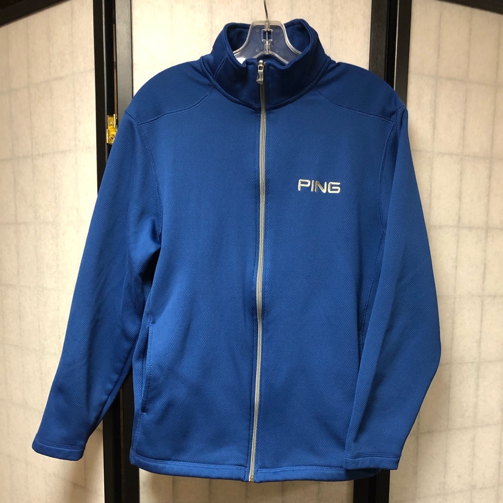Ping full zip up golf jacket size medium